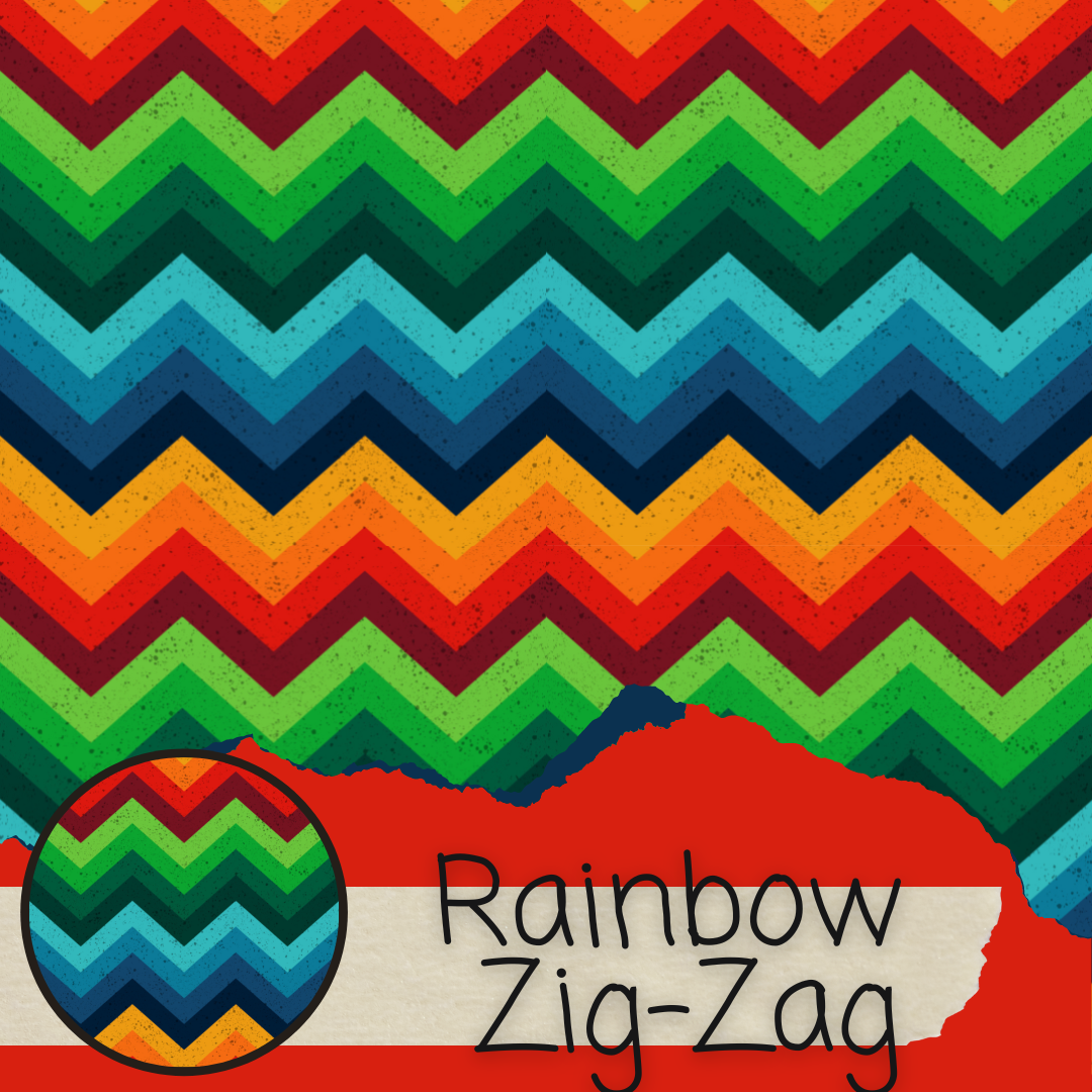 Rainbow Zigzag