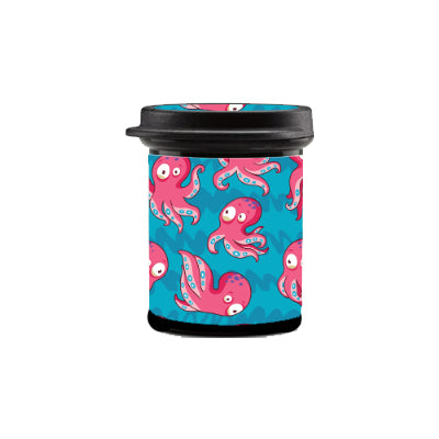 Octopus - Test Strip Canister Sticker