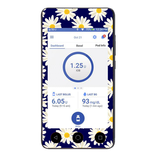 Daisy - Omnipod Dash Sticker