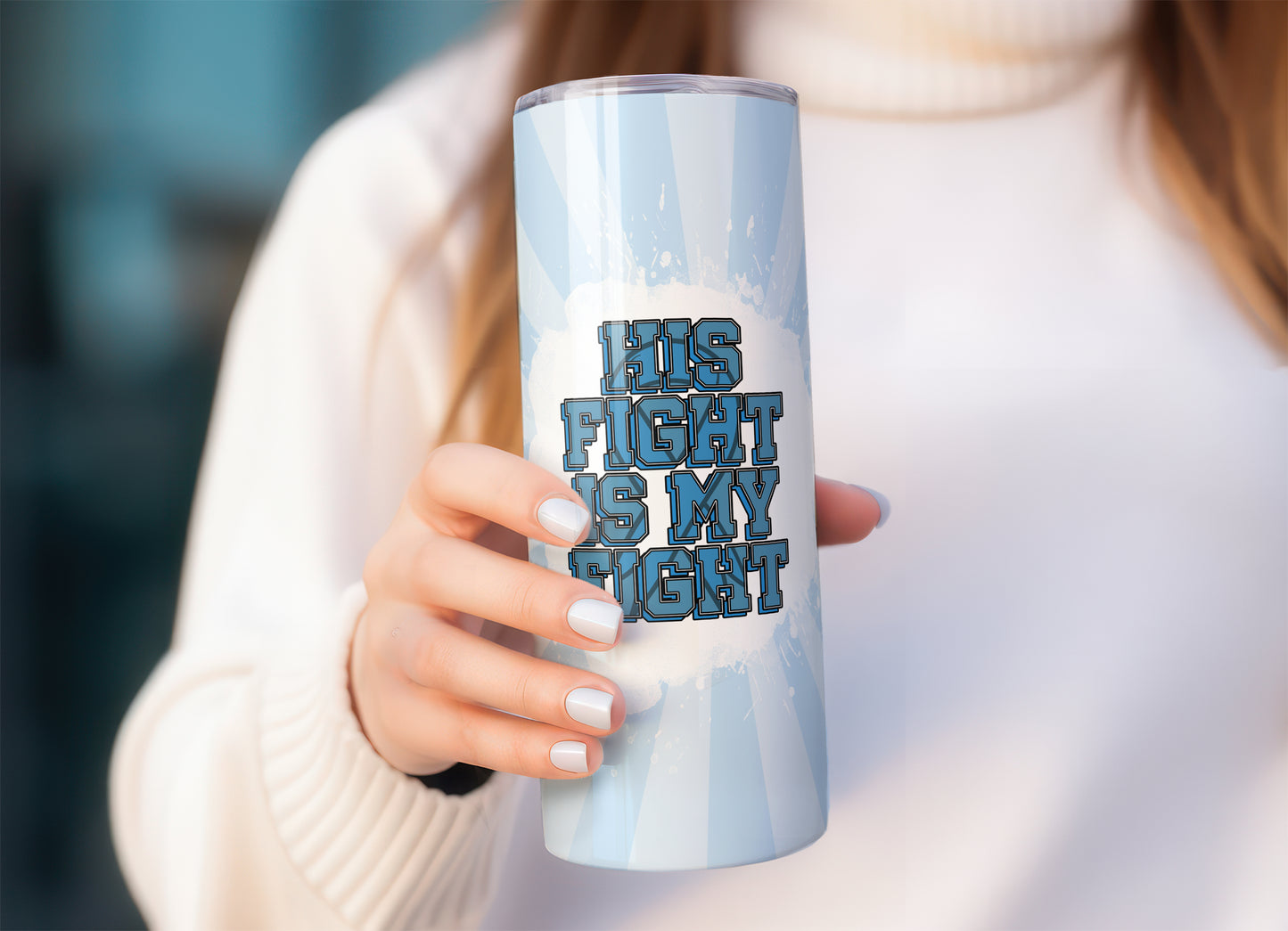 His fight is my Fight - 20oz Tumbler