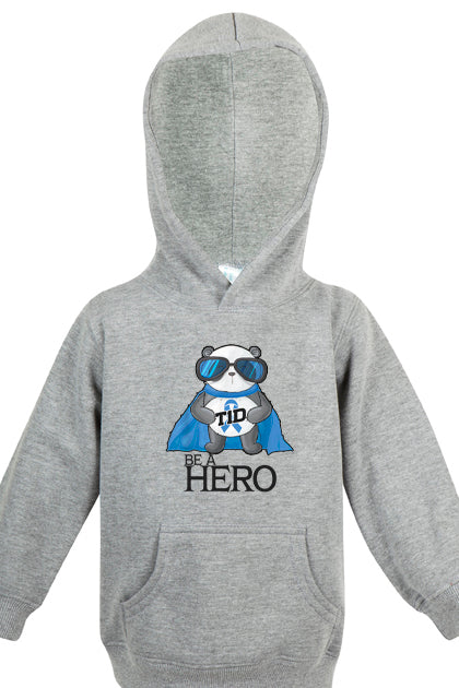 Be a Hero Panda - Unisex Kids Hoodie