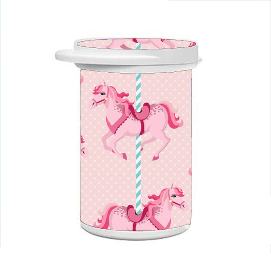 Pink Pony Club - Test Strip Canister Sticker