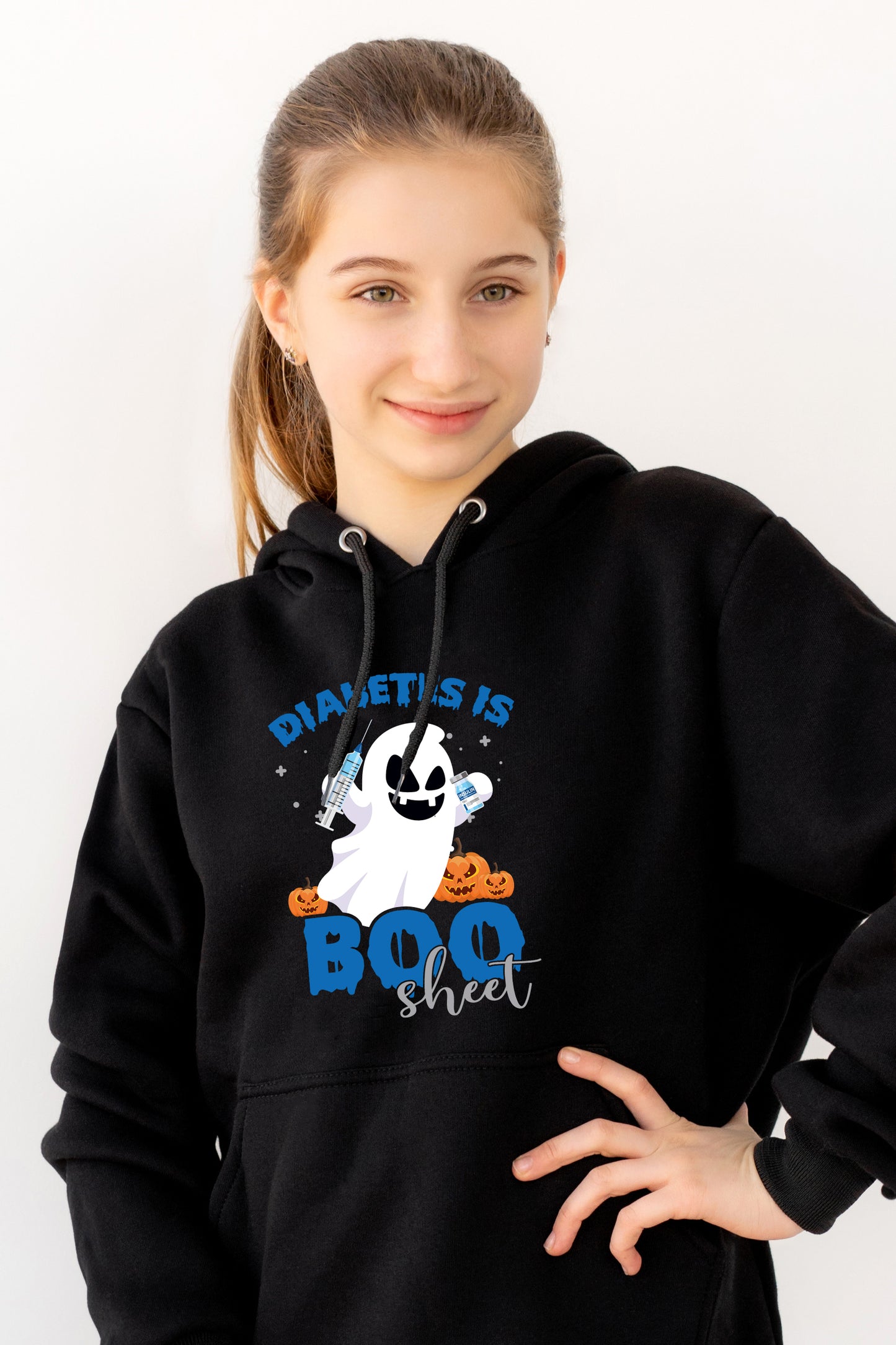 Diabetes is Boo-Sheet - Unisex Kids Hoodie