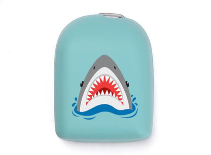 Omnipod Reusable Cover - Shark Bait