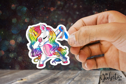 Unicorn Diabetes Awareness - Sticker Stickers