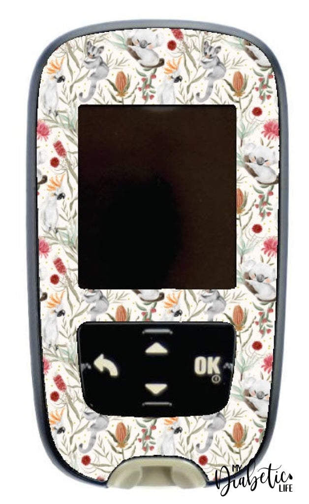 Bush Baby - Accu-Chek Guide Peel Skin And Decal Glucose Meter Sticker