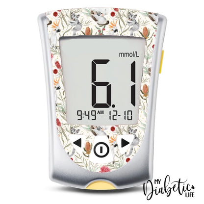 Bush Baby - Freestyle Optium Peel Skin And Decal Glucose Meter Sticker Freestyle