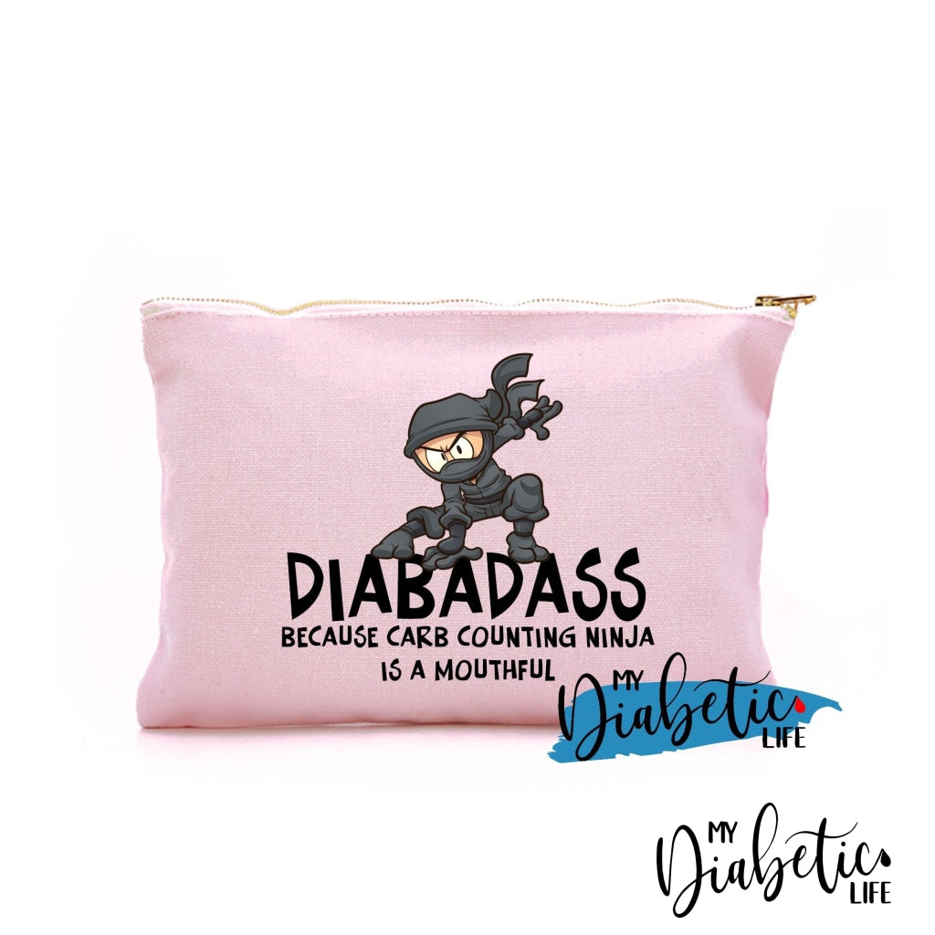 Diabadass Because Carb Counting Ninja Is A Mouthful.. - Diabetes Carry Bag Diabetic Accessories