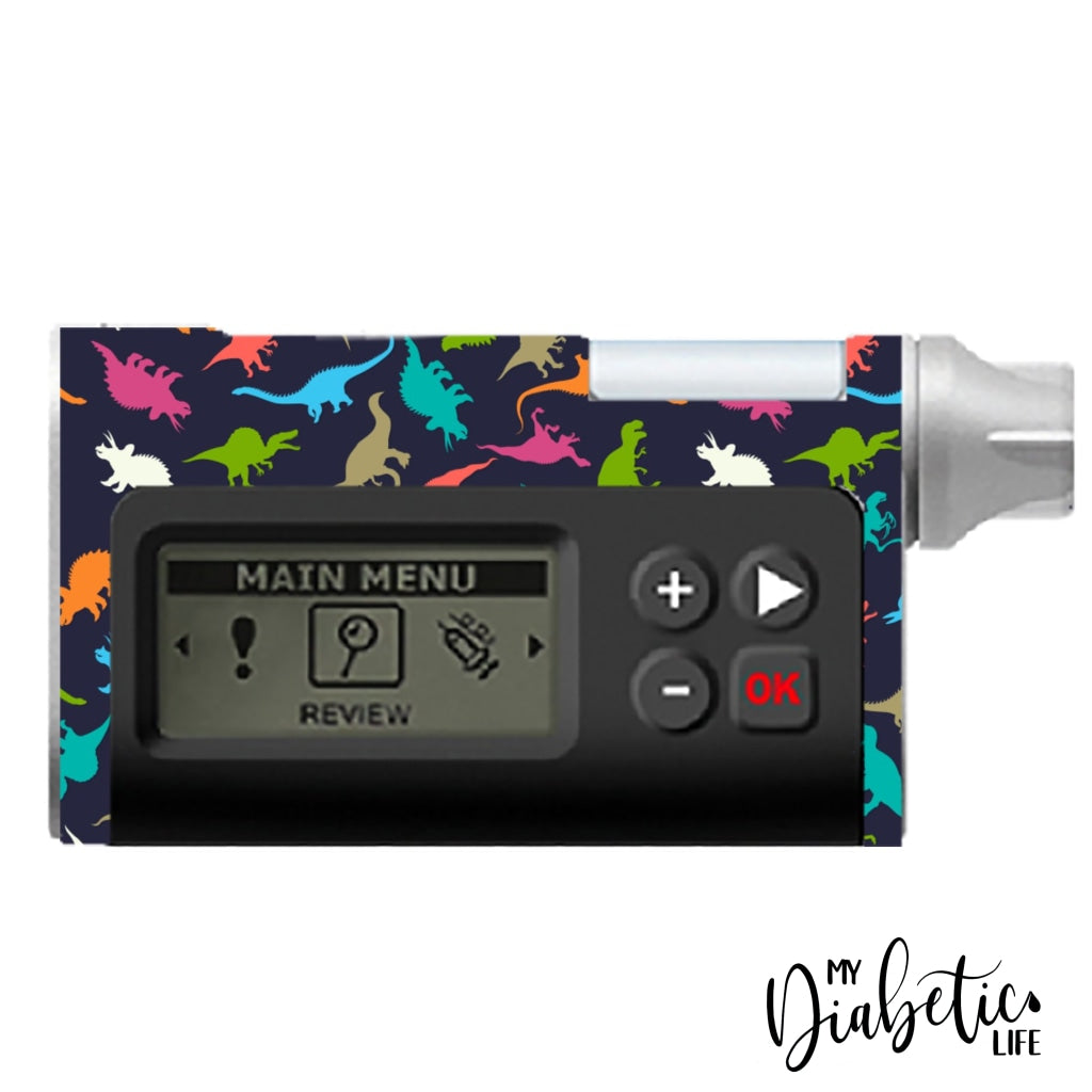 Everyone Do The Dinosaur -Dana Rs Insulin Pump Sticker Peel Skin And Decal Dana Rs