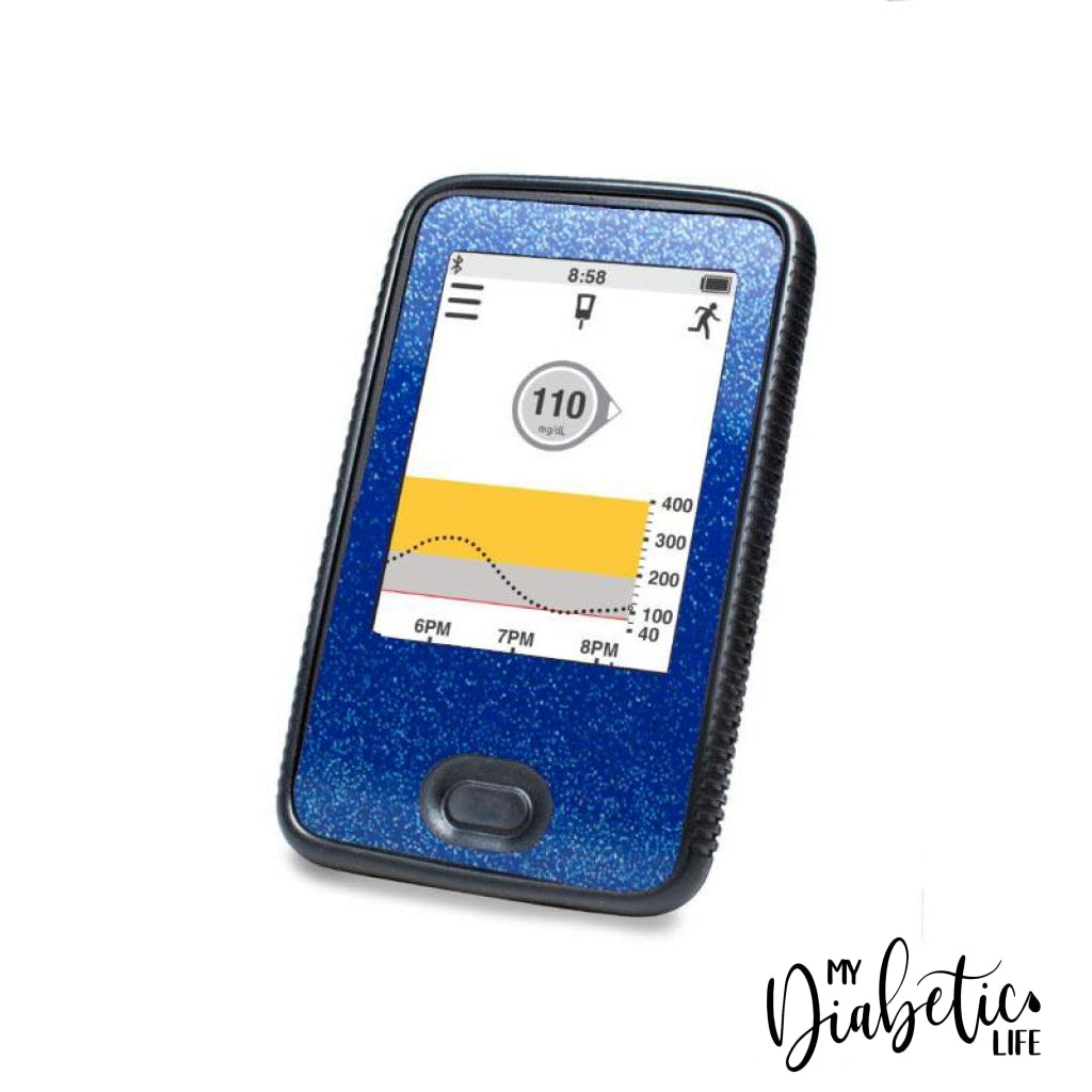 Glitter Colours - Freestyle Libre Peel, skin and Decal, glucose meter sticker - MyDiabeticLife