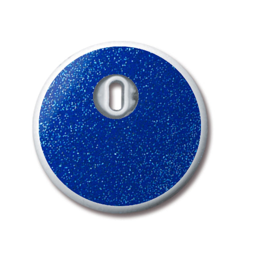 Glitter - Choose Your Colour Freestyle Libre 3 Sensor Stickers One / Blue