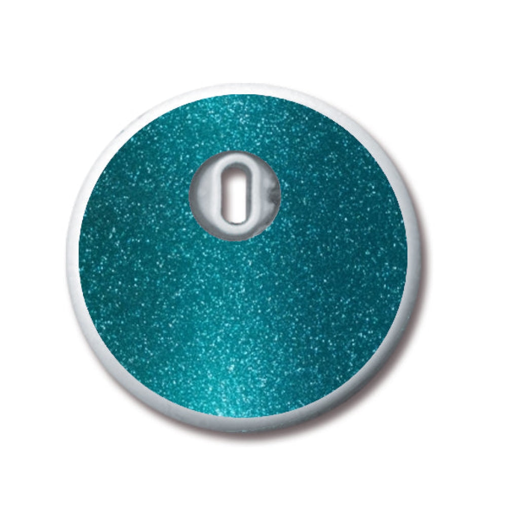 Glitters - Freestyle Libre 3 Sensor Stickers One / Turquoise