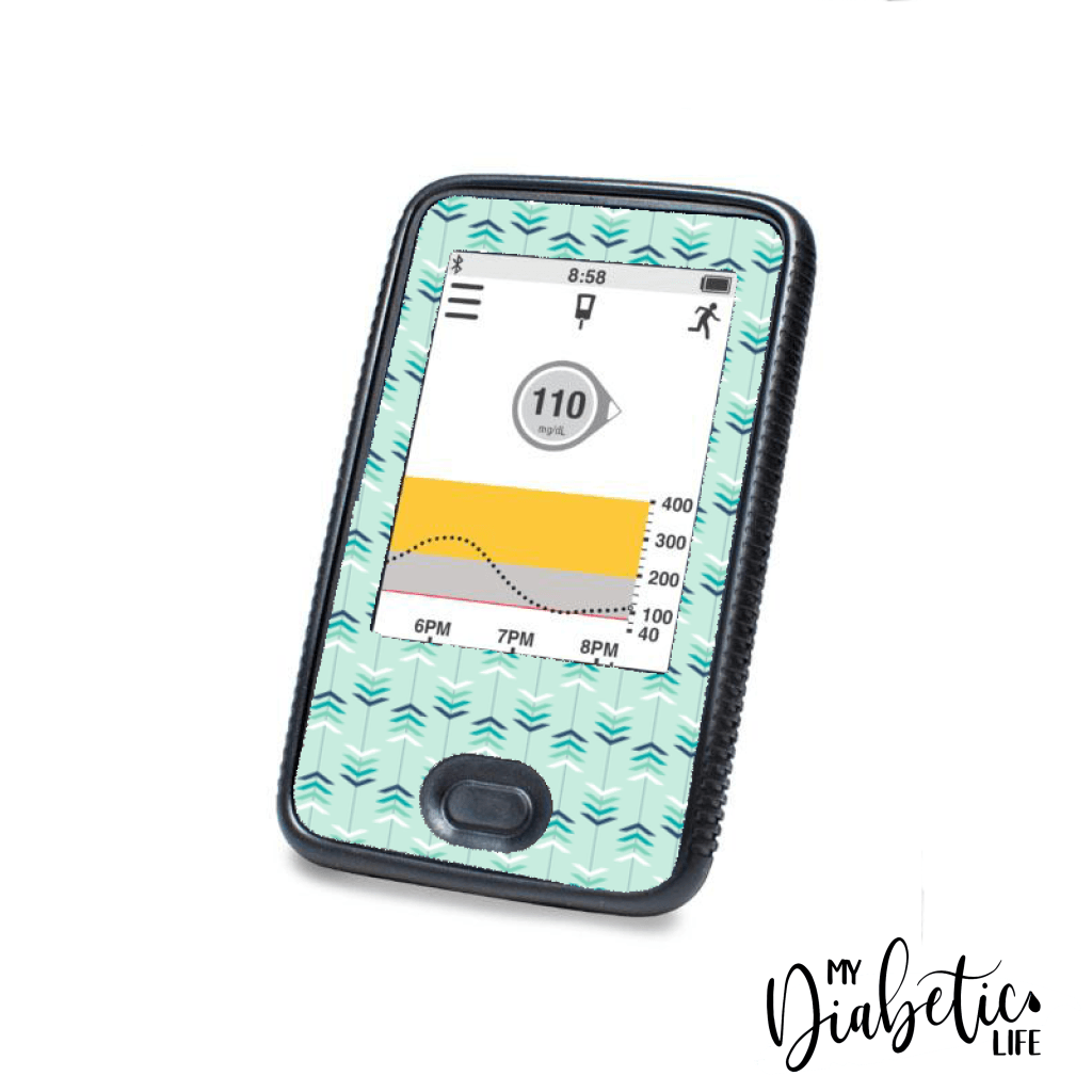 Mint Slice - Dexcom G6 Peel, skin and Decal, glucose meter sticker - MyDiabeticLife