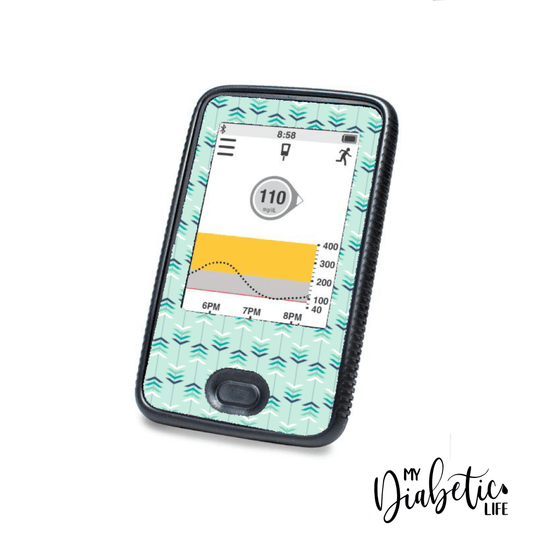 Mint Slice - Dexcom G6 Peel, skin and Decal, glucose meter sticker - MyDiabeticLife