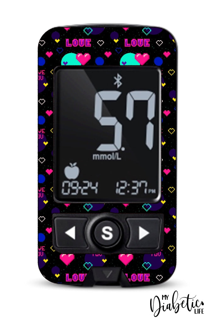 Moon & Back - Caresens Premier Skin And Decal Glucose Meter Sticker Caresens