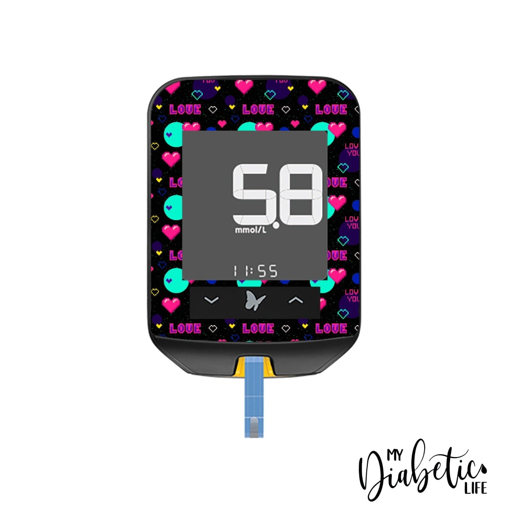 Moon & Back - Freestyle Optium Neo Peel Skin And Decal Glucose Meter Sticker Freestyle