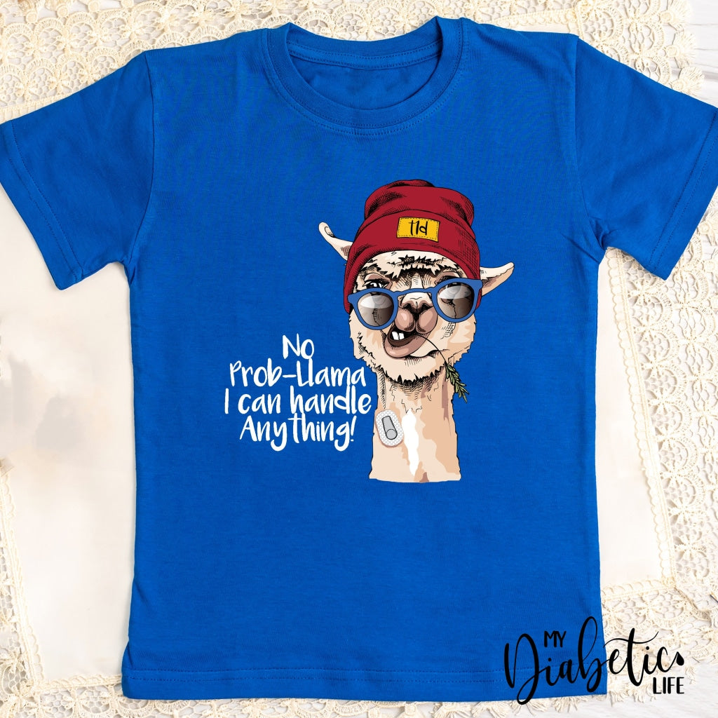 No Prob-Llamas! - Kids Unisex T-Shirt 0 / Royal Blue Shirts