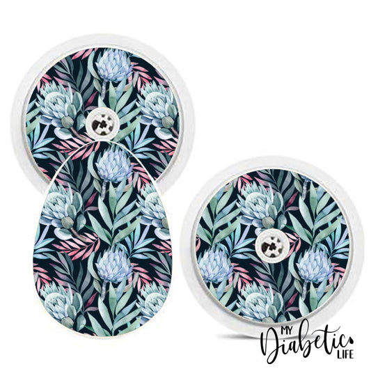 Protea & Eucalyptus - Bubble Reader Sticker Smart