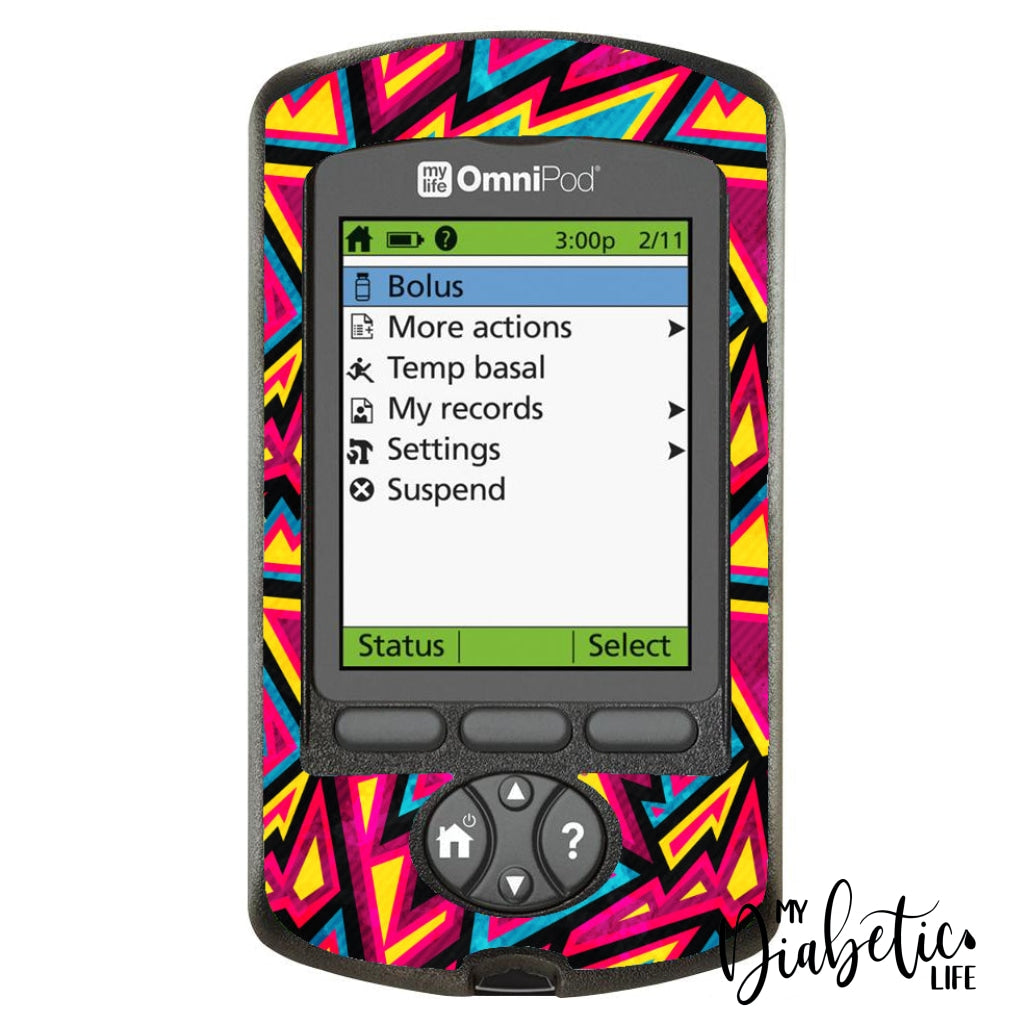 Rage Bolus - Omnipod Pdm Sticker