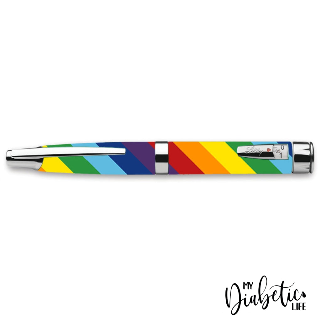 Rainbow Stripe - Humapen Luxura Sticker