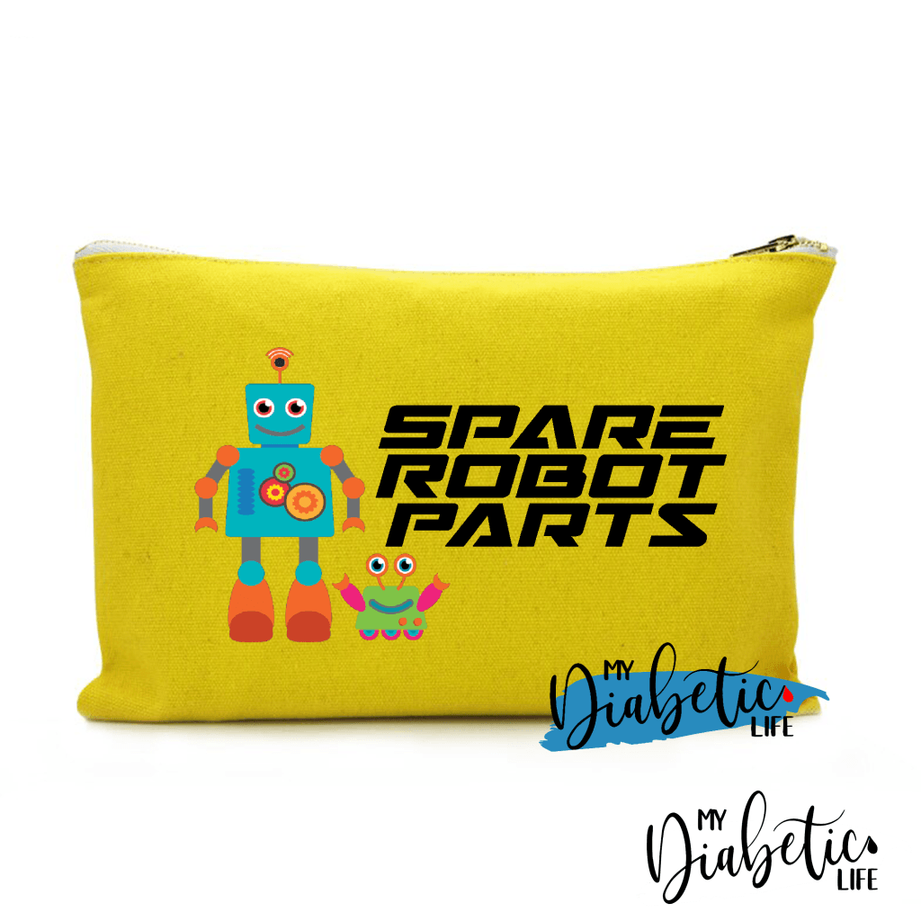 Spare Robot Parts - Carry All Storage Bag Yellow Storage Bags