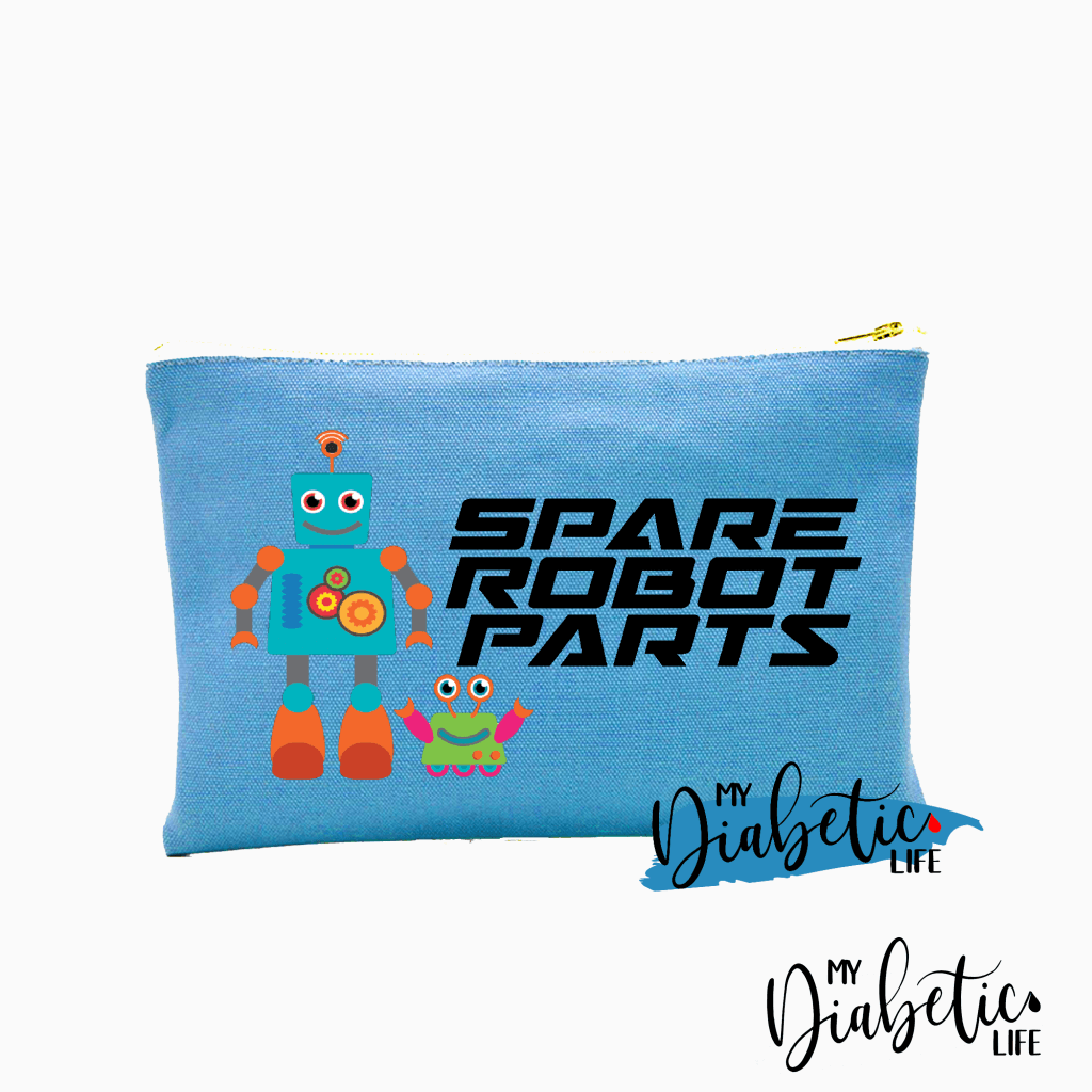 Spare Robot Parts - Carry All Storage Bag Blue Storage Bags