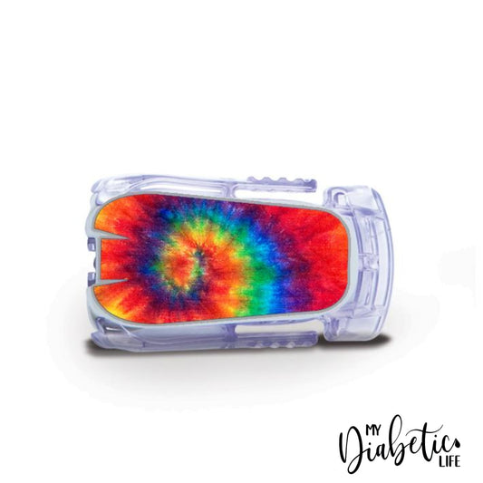 Spiral Tye Die - Dexcom Transmitter G5 Peel Skin And Decal Cgm Sticker G4/g5