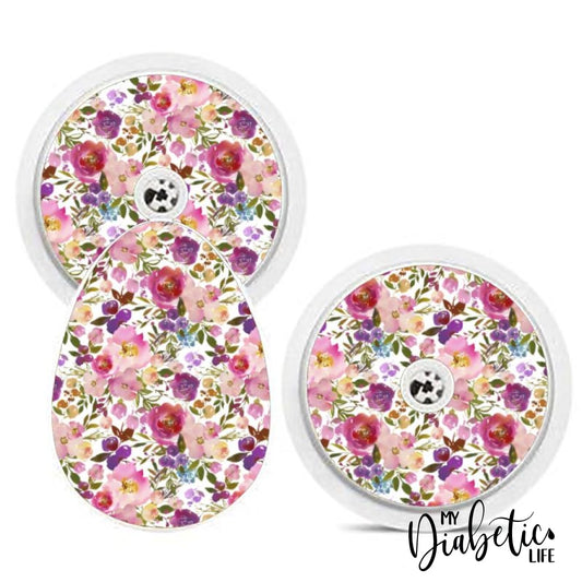 Spring Lush Floral - Bubble Reader Sticker Smart