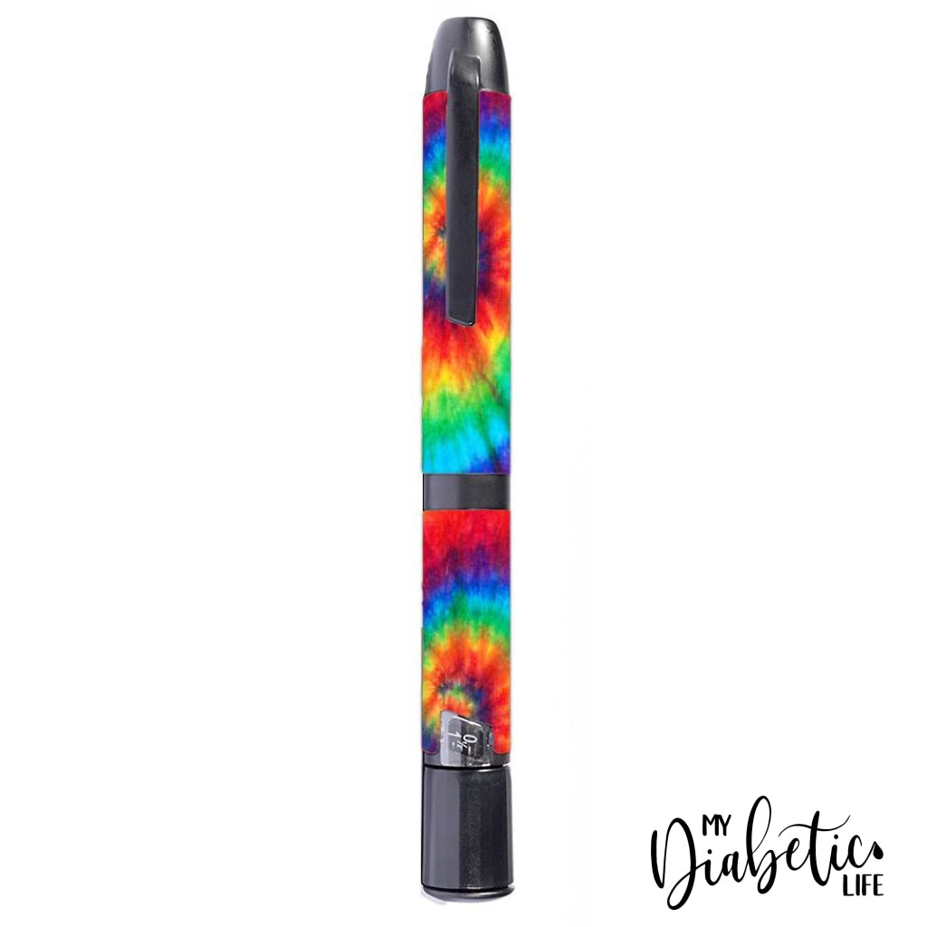 Tie Dye Spiral - Inpen Smart Insulin Pen Peel Skin And Decal Sticker Cover