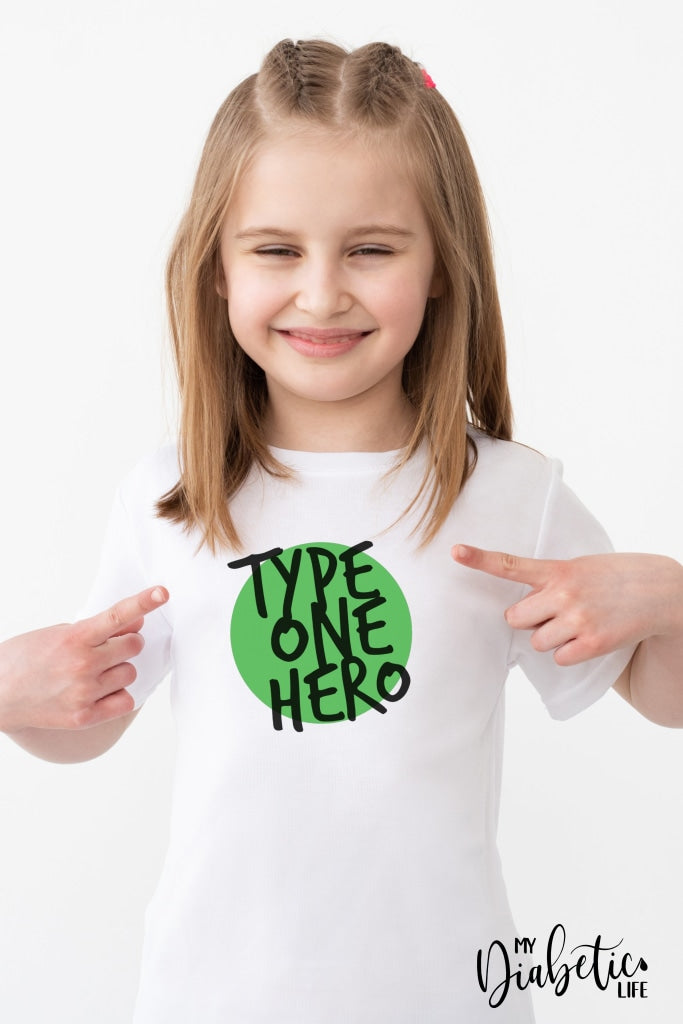 Type One Hero - Kids Unisex T-Shirt 00 / Green Shirts