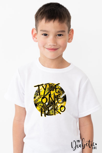 Type One Hero - Kids Unisex T-Shirt 00 / Racer Shirts